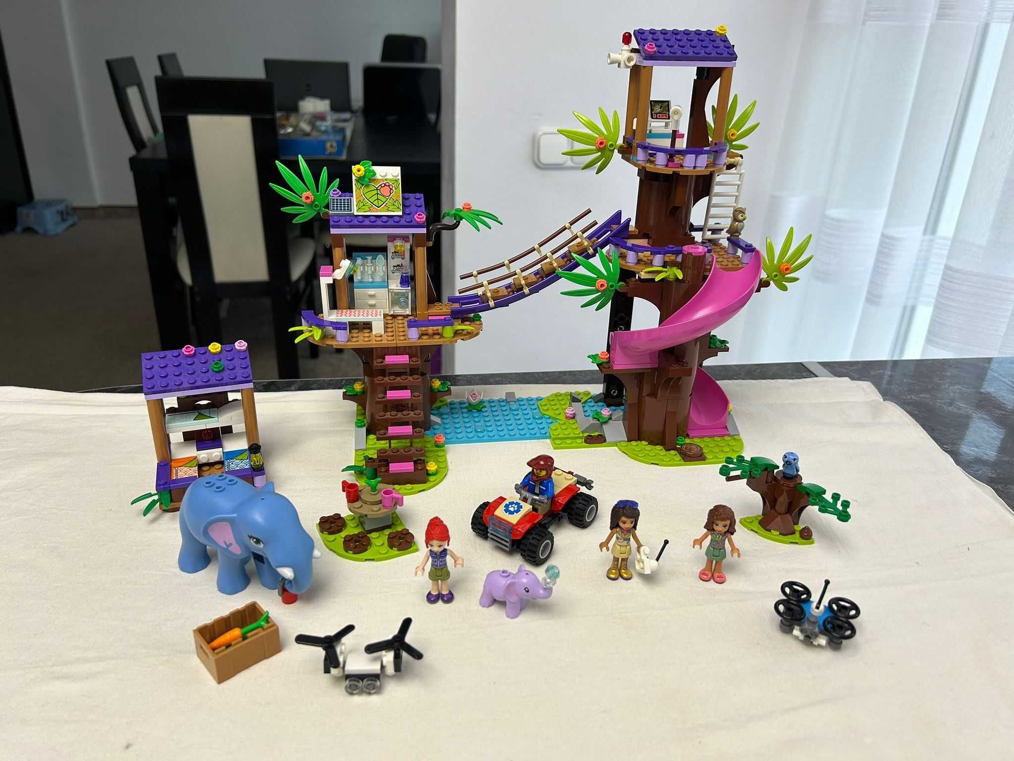 Lego Friends Jungle Rescue Base, 41424 - 644 piese