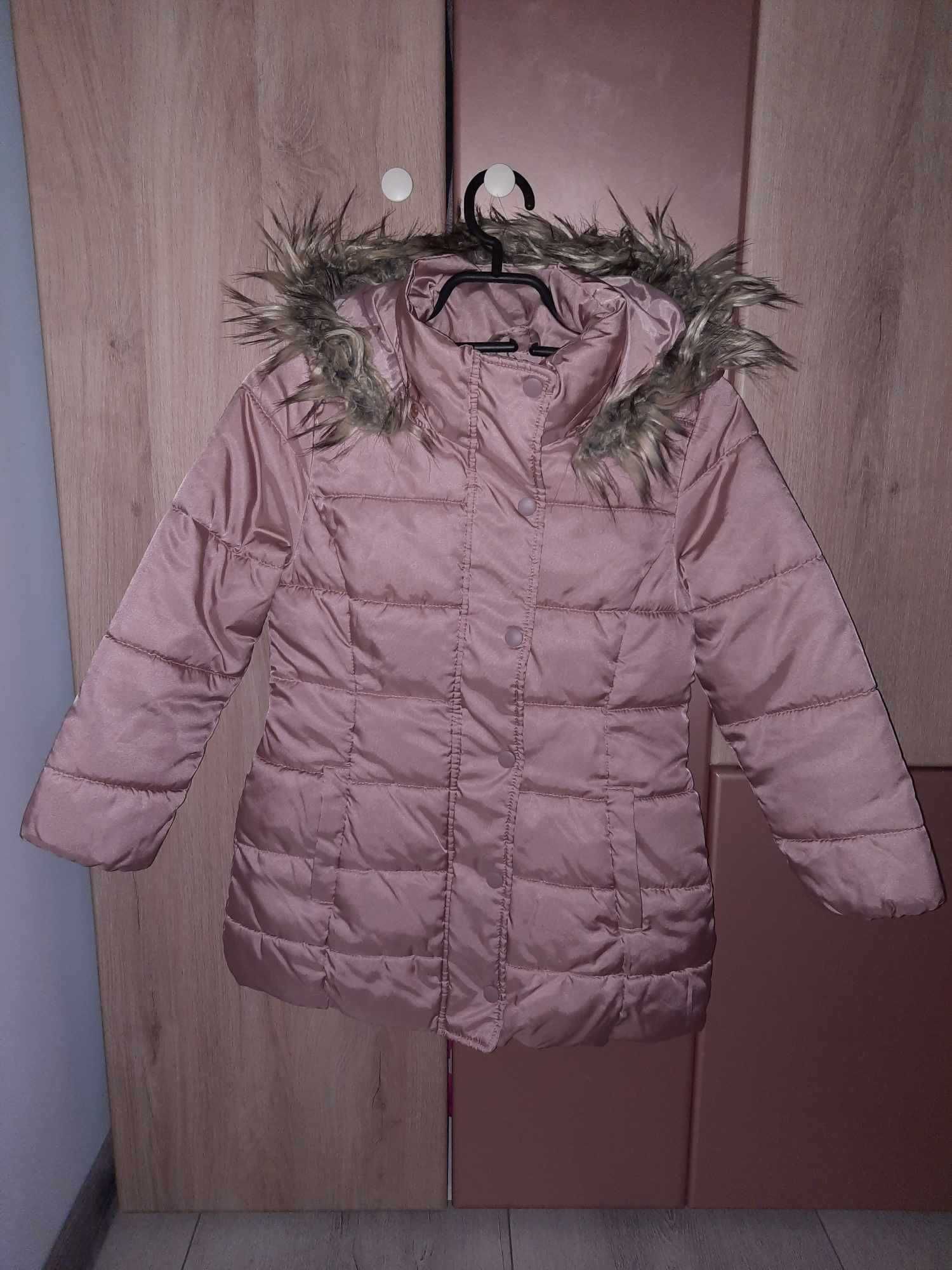 Детско зимно яке H&M за момиче 7-8 години 128 cm