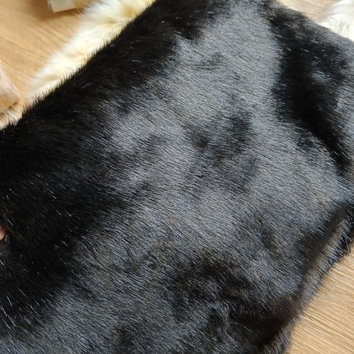 Искусственный мех темно коричневый