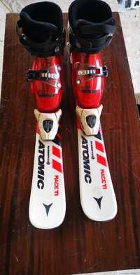 Ски и ски обувки ATOMIC комплект