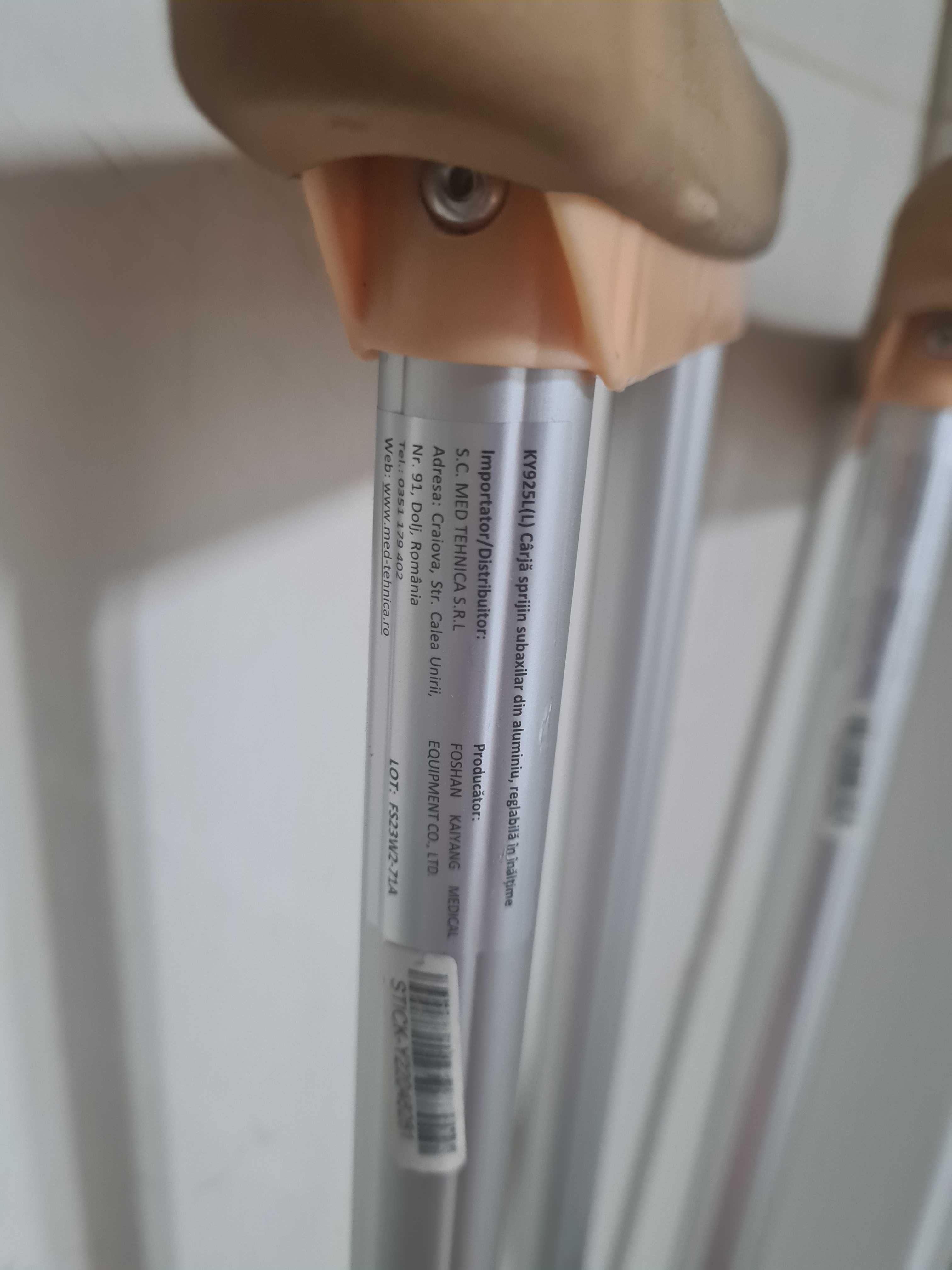 Carja sprijin aluminiu reglabila înălțime