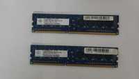 Memorii 2X2GB PC DDR3 10600/ NANYA  si 2 X4 GB PC DDR3 12800 HYNIX