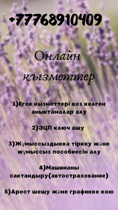 Egov эцп ключ ашу және кез келген анықтамалар алу.