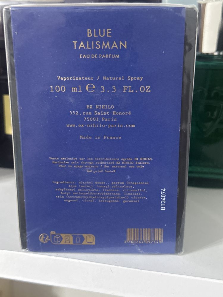Parfum Blue Talisman Ex Nihilo SIGILAT 100ml apa de parfum edp