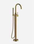 Baterie freestanding Britton Hoxton, monocomanda,auriu