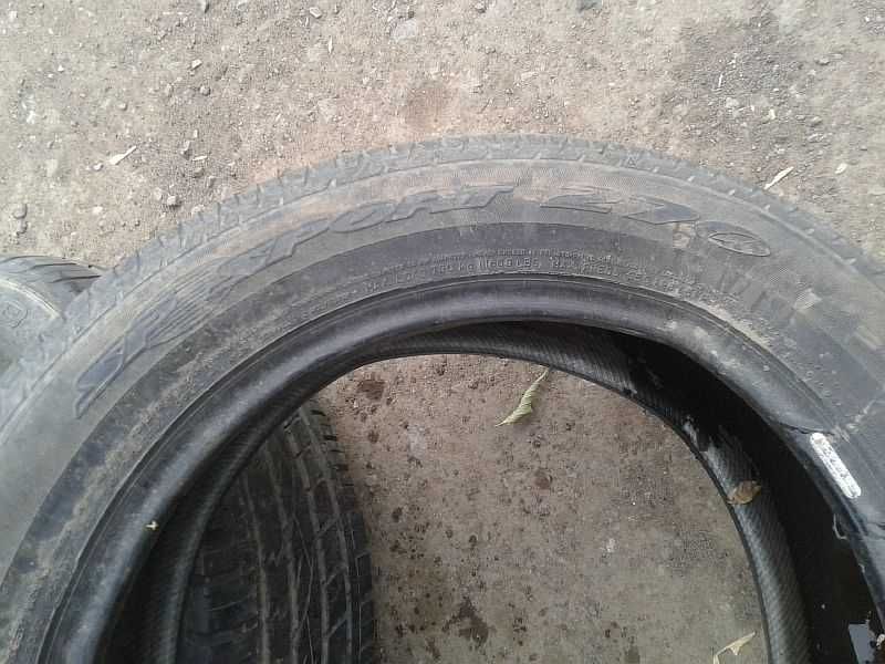 ОДНА шина 225/55 R17 - "Dunlop SP Sport 270" (Япония), летняя.