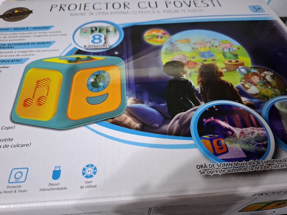 Proiector (sigilat) de povesti Jumbo