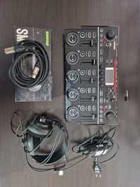 Loopstation boss 505 m2 + microfon shure Sm58 + cablu + casti