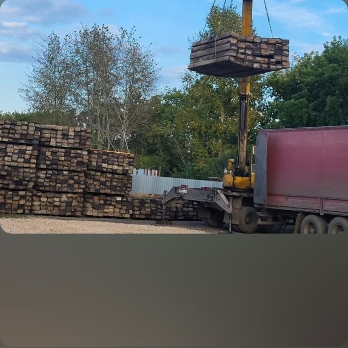 Шпалы для строительства и повторной укладки в путь