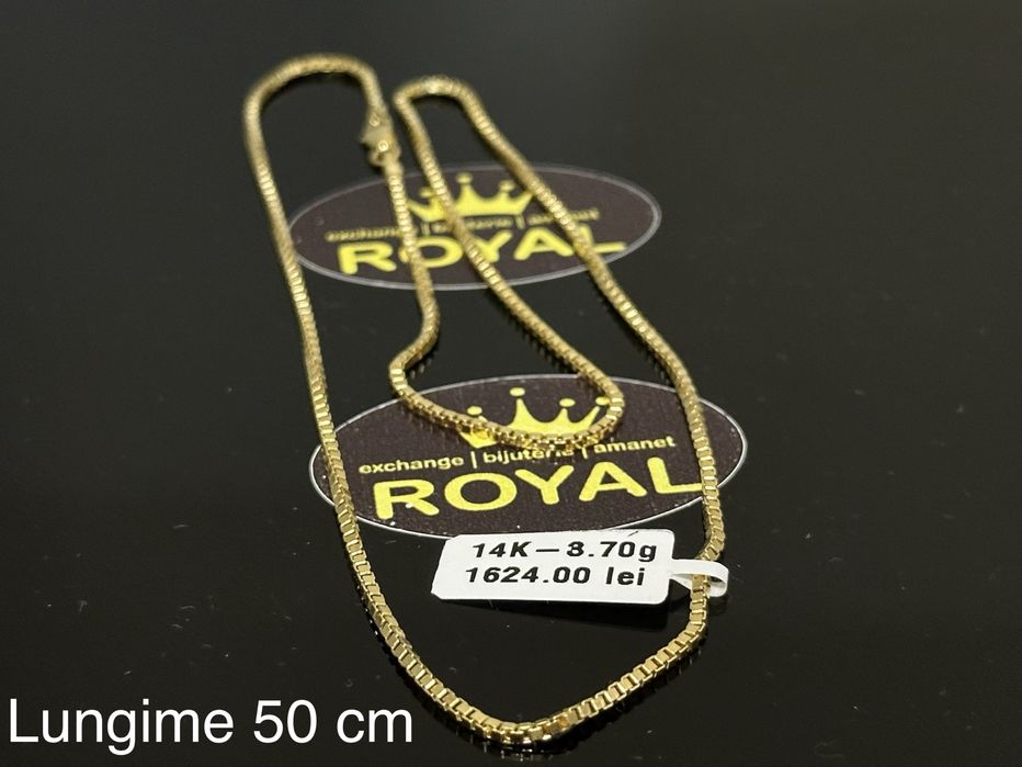 Bijuteria Royal: Lant aur 14k/3.70 gr