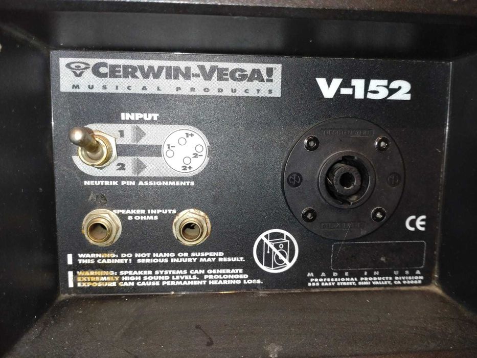 Boxe satelit  CerwinVega! V-152 cu dif. RCF