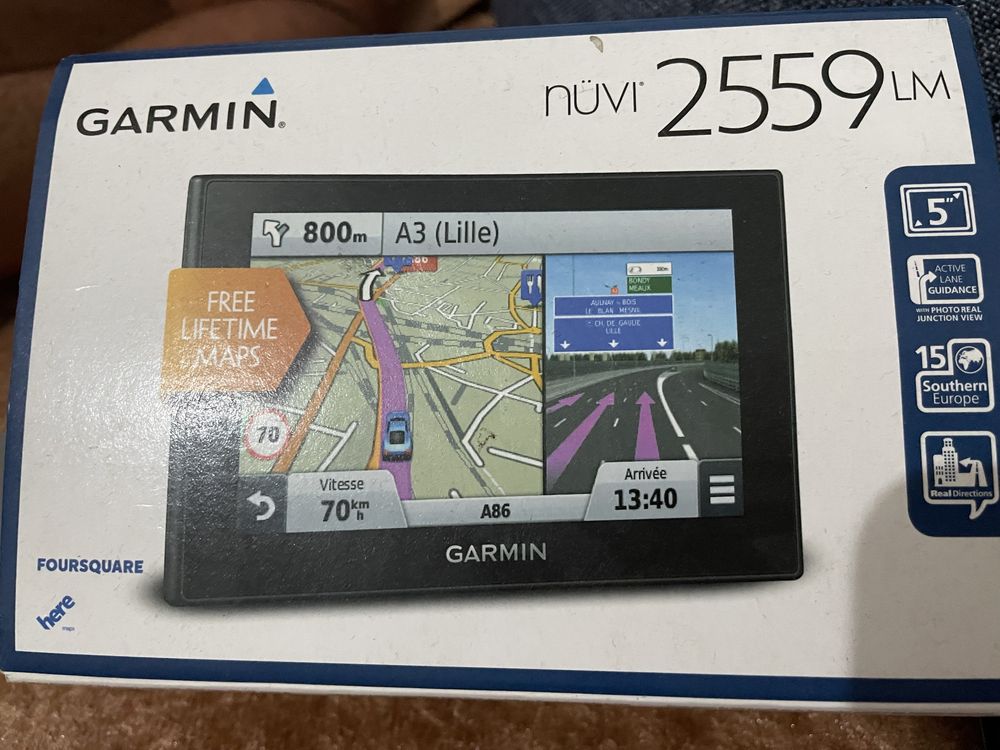Garmin Nuvi 2559 навигация