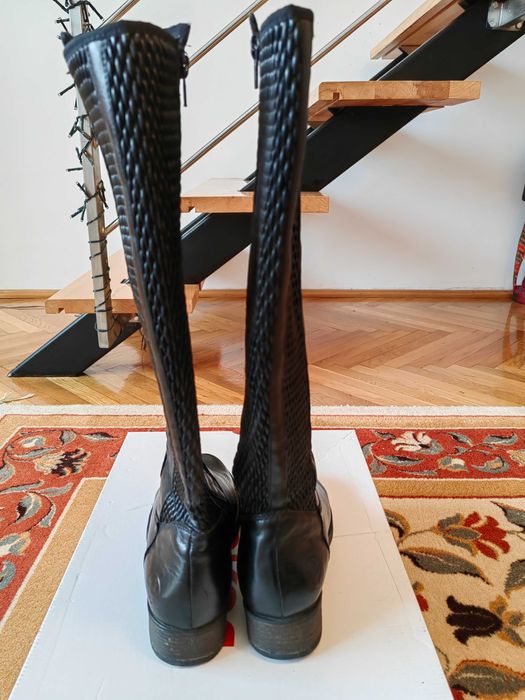 Cizme piele damă