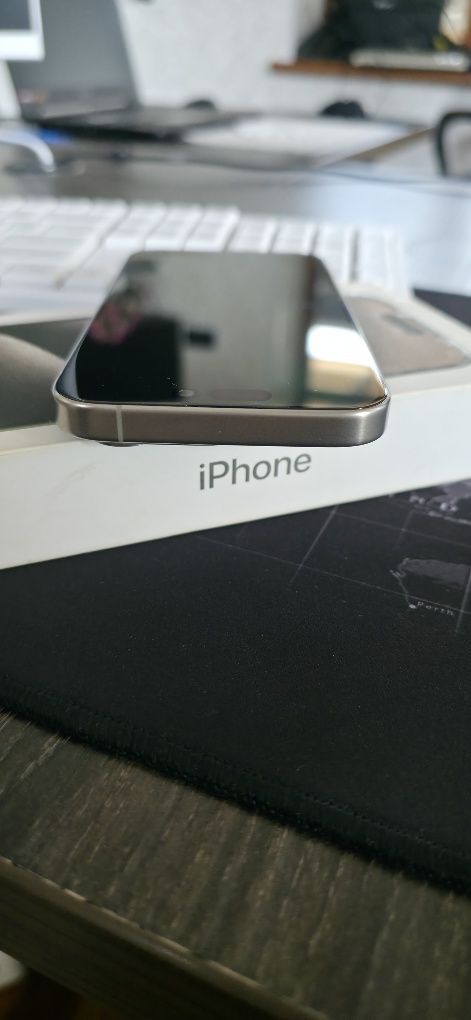 Iphone 15pro Natural Titanium dual sim