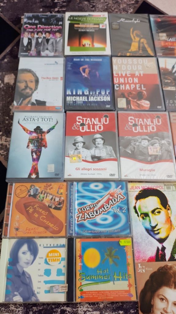 Lot de DVD concerte pluse caste