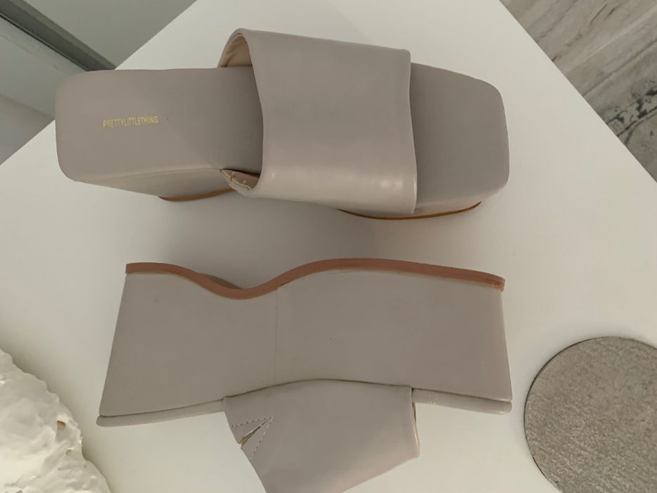 prettylittlething platforme sandale