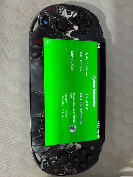 Consola Playstation Vita Modata