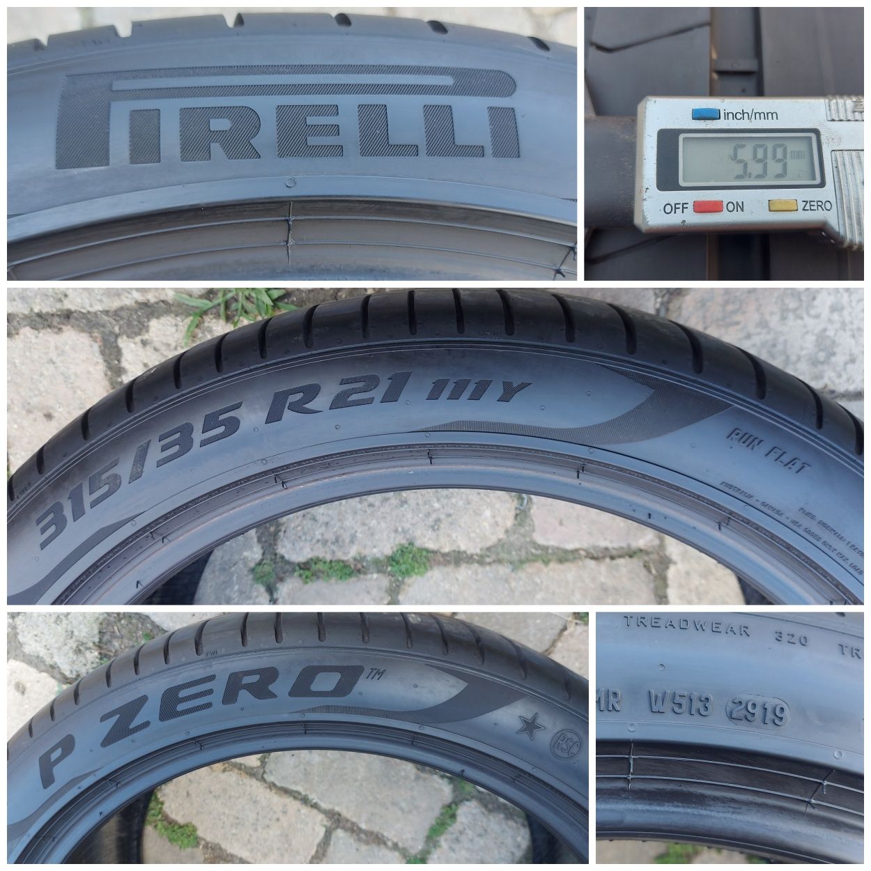 O bucată 315/305/275 35 Z R 21 vară - una Pirelli P Zero