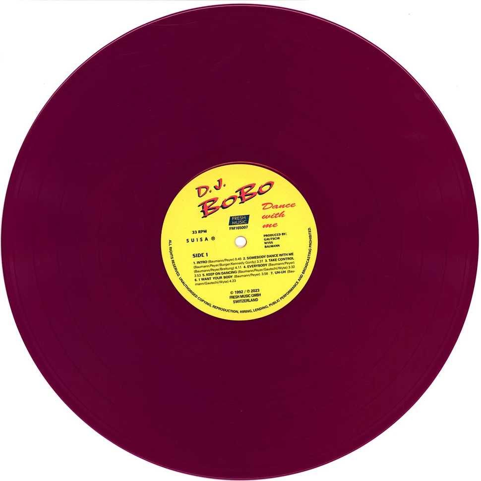DJ BOBO - DANCE WITH ME - The Album - Limited Edition PURPLE VINYL