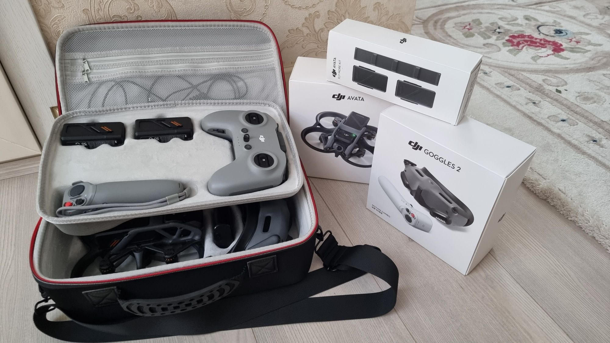 Fpv дрон Dji Avata pro view combo (квадрокоптер)плюс комплект