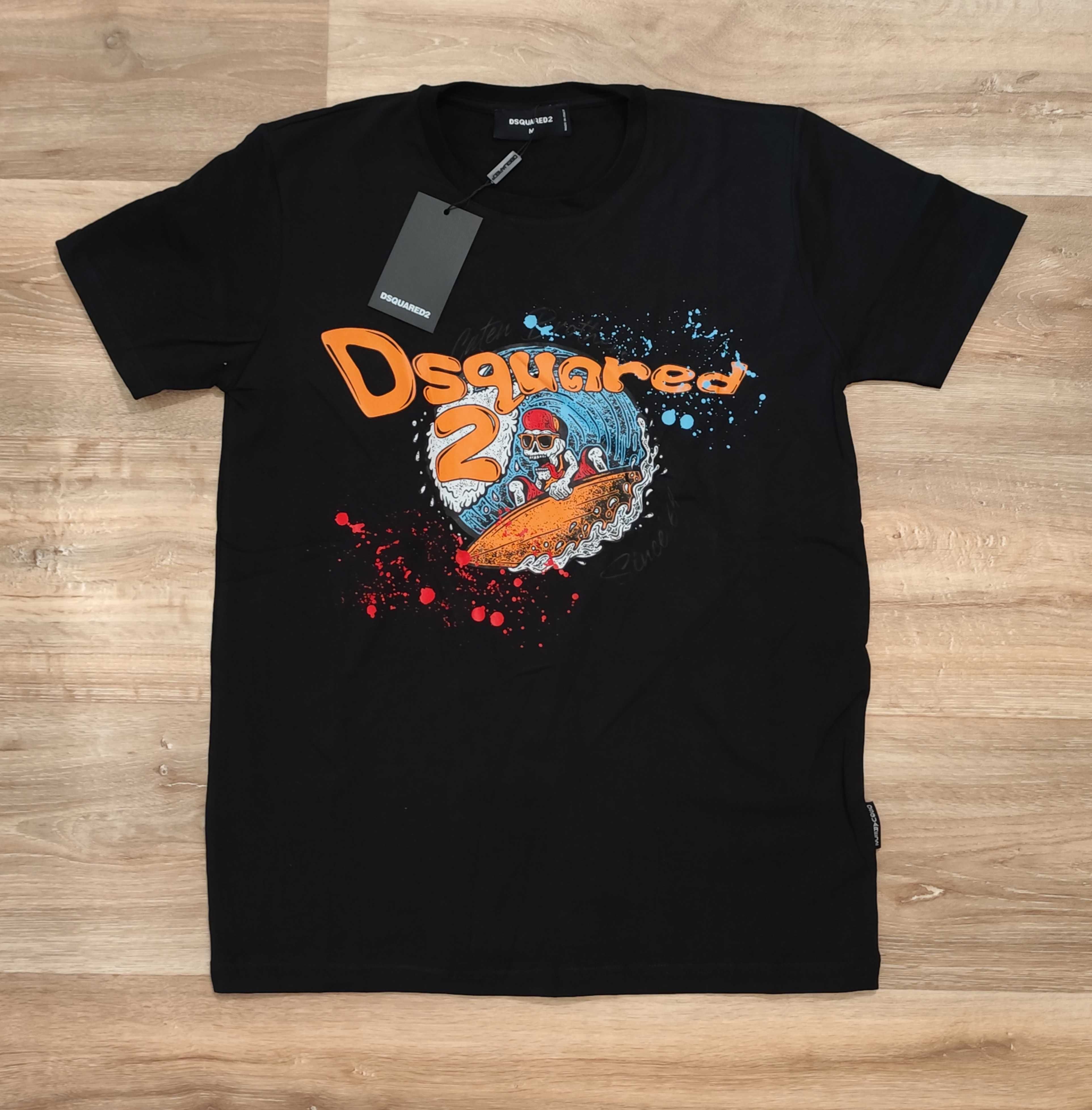 Нова тениска мъжка блуза фланелка Dsquared 2024 памук