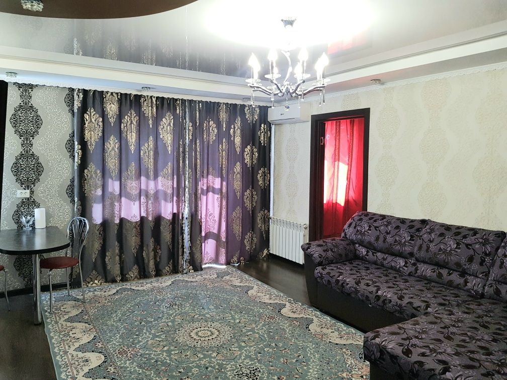 Квартира ПОСУТОЧНО самый ЦЕНТР города СИТИ МОЛЛ,Абзал,45 Квартал,ЦУМ