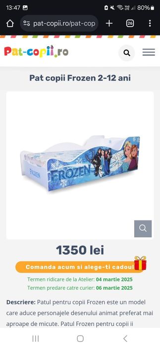 Mobilier copii- fetițe