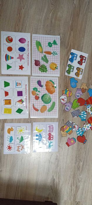 Игры на липучках (комплект)