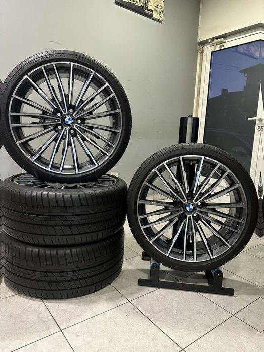 Оригинални джанти БМВ 20 цола ser. 5 7 8 гуми 245 35 20 / 275 30 20