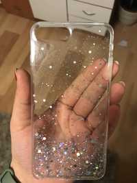 Husa Apple iPhone 7 Plus 8 Plus silicon sclipici glitter noua