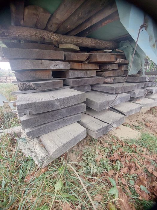 Poștă/scandura stejar grosime 7 cm