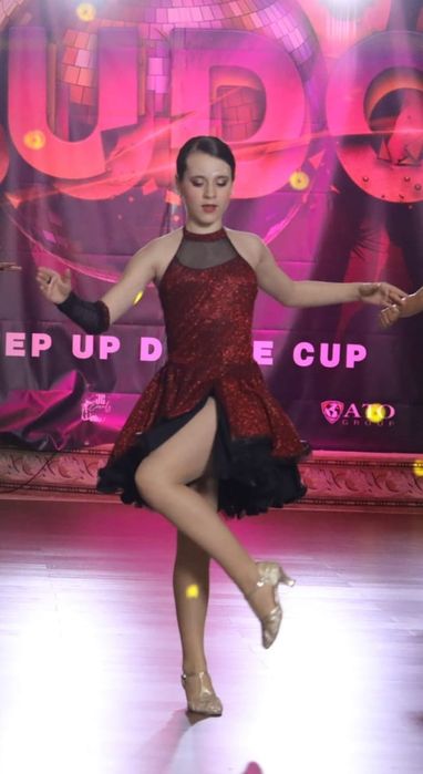 Rochie dans sportiv latino 12-15 ani