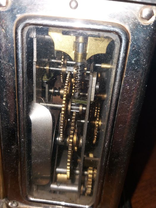 Ceas mecanic rar 1890 muzical Junghans joker,alarm,ofițer,călătorie