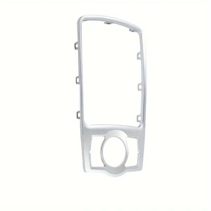 Нова рамка конзола скоростен лост MMI 2005-2012 Audi A6 C6 сребърна