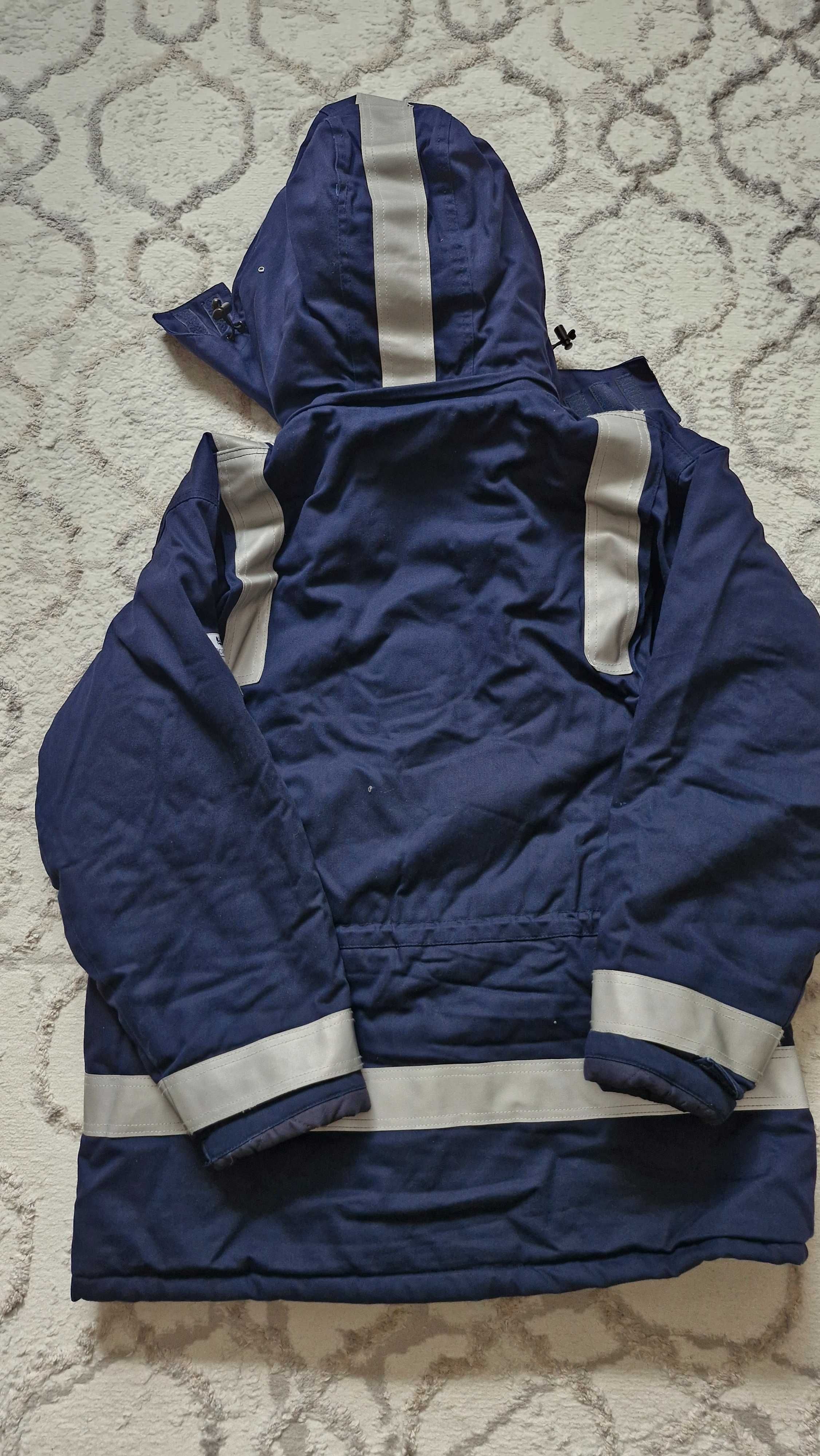 Мужская Зимняя Куртка, Боркит, Размер 50-52, Цвет Синий