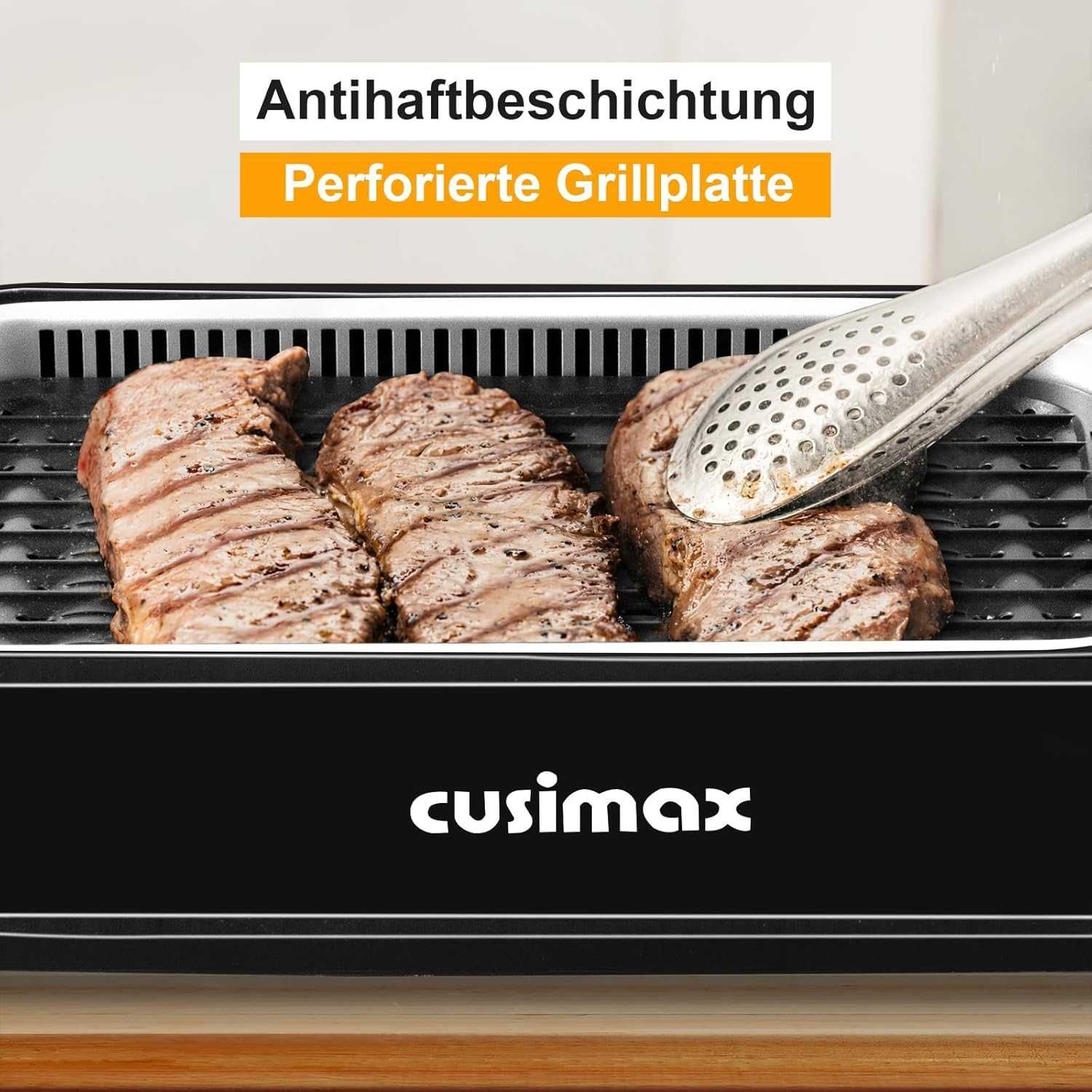 Грил/скара CUSIMAX Steak BBQ | 1500 W,Гаранция