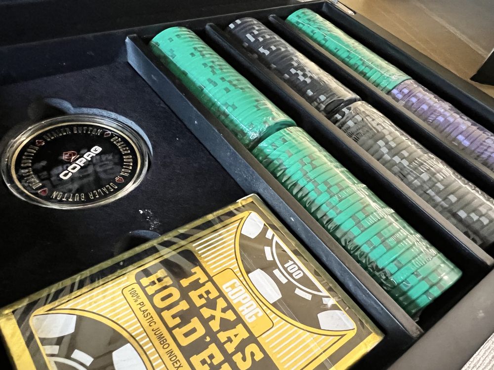 Луксозен покер сет Copag Texas Hold'Em