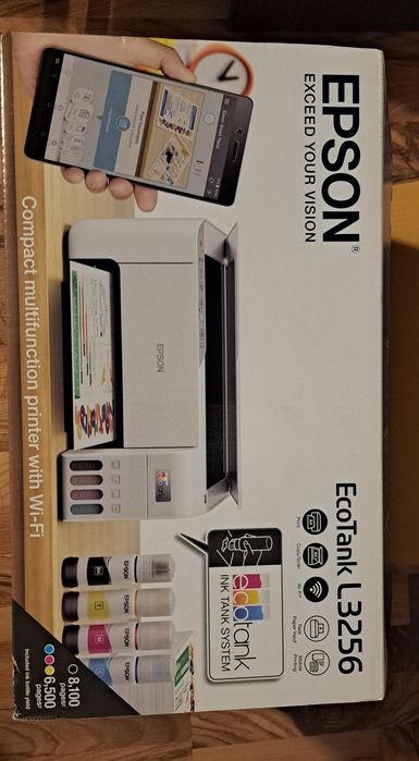 Imprimanta Epson EcoTank L3256 multifunctionala externa cu rezervor de