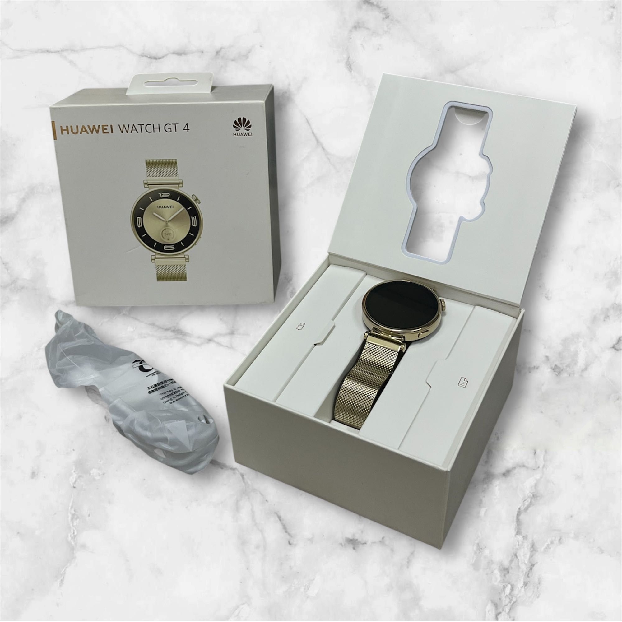 Смарт часовник Huawei Watch GT 4 41mm В ГАРАНЦИЯ ДО 2026г.