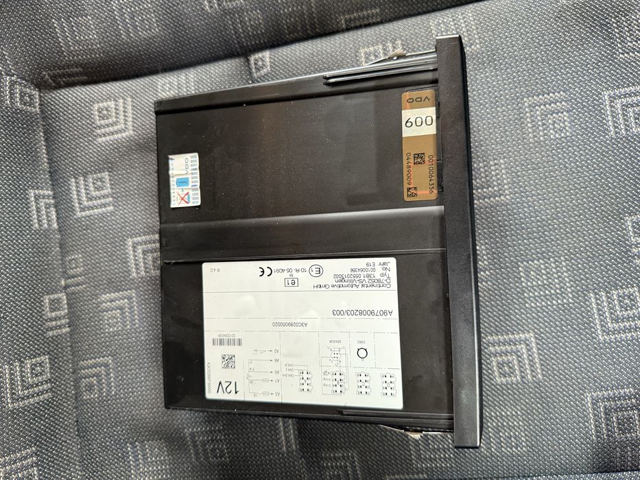 Tahograf 2 carduri Siemens VDO 12V Mercedes Sprinter 907 VwCrafter 906