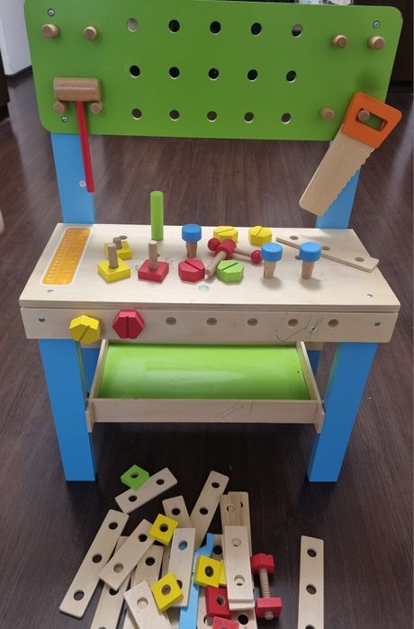 Banc de lucru din lemn