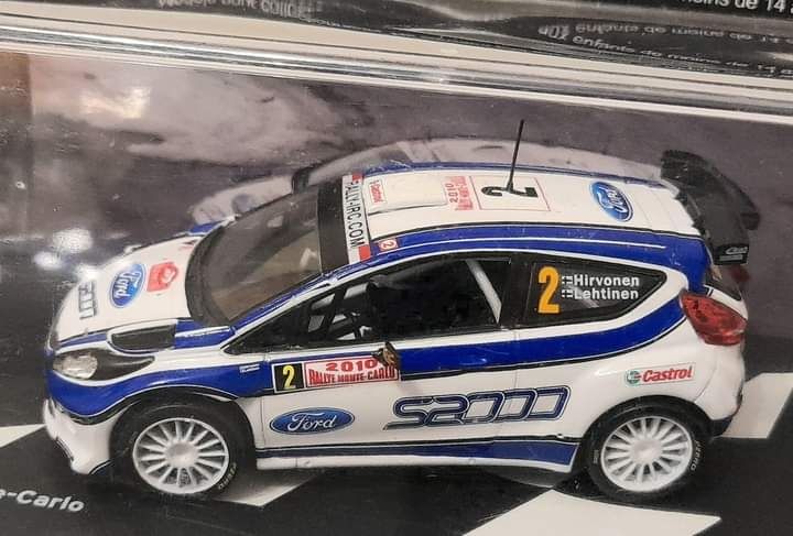 Ford Fiesta S2000 #2 Hirvonen/Lehtinen-Rally Monte-Carlo 2010 1;43 Ixo