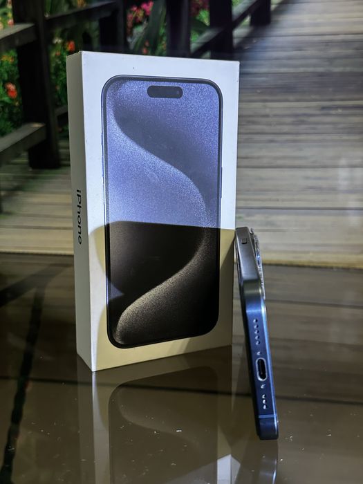 Iphone 15 PRO Blue Titanium 128 GB