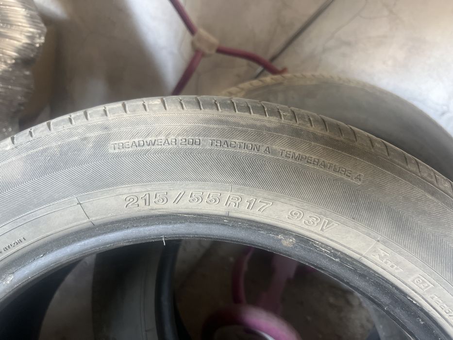 215 55 R17 2 штук