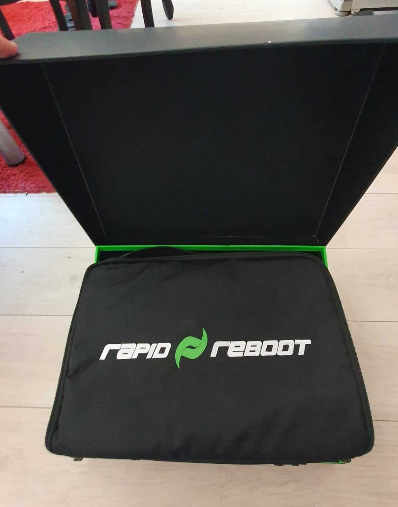 Rapid Reboot Recovery System. Compression Boots and Case