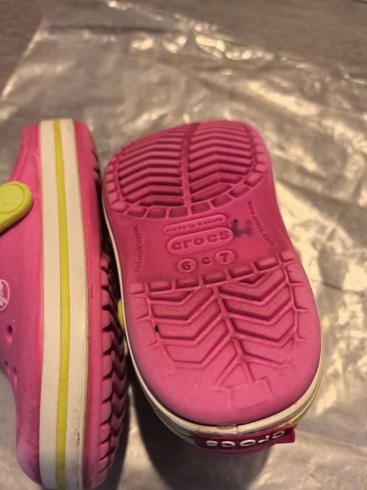 Crocs fete stare bună, măsura C7 (23-24)