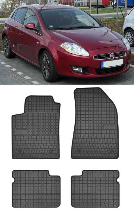 Гумени стелки Frogum съвместими с Fiat Bravo II (2007-2014)