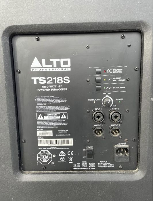 vând 2 subwoofer / Bass ALTO