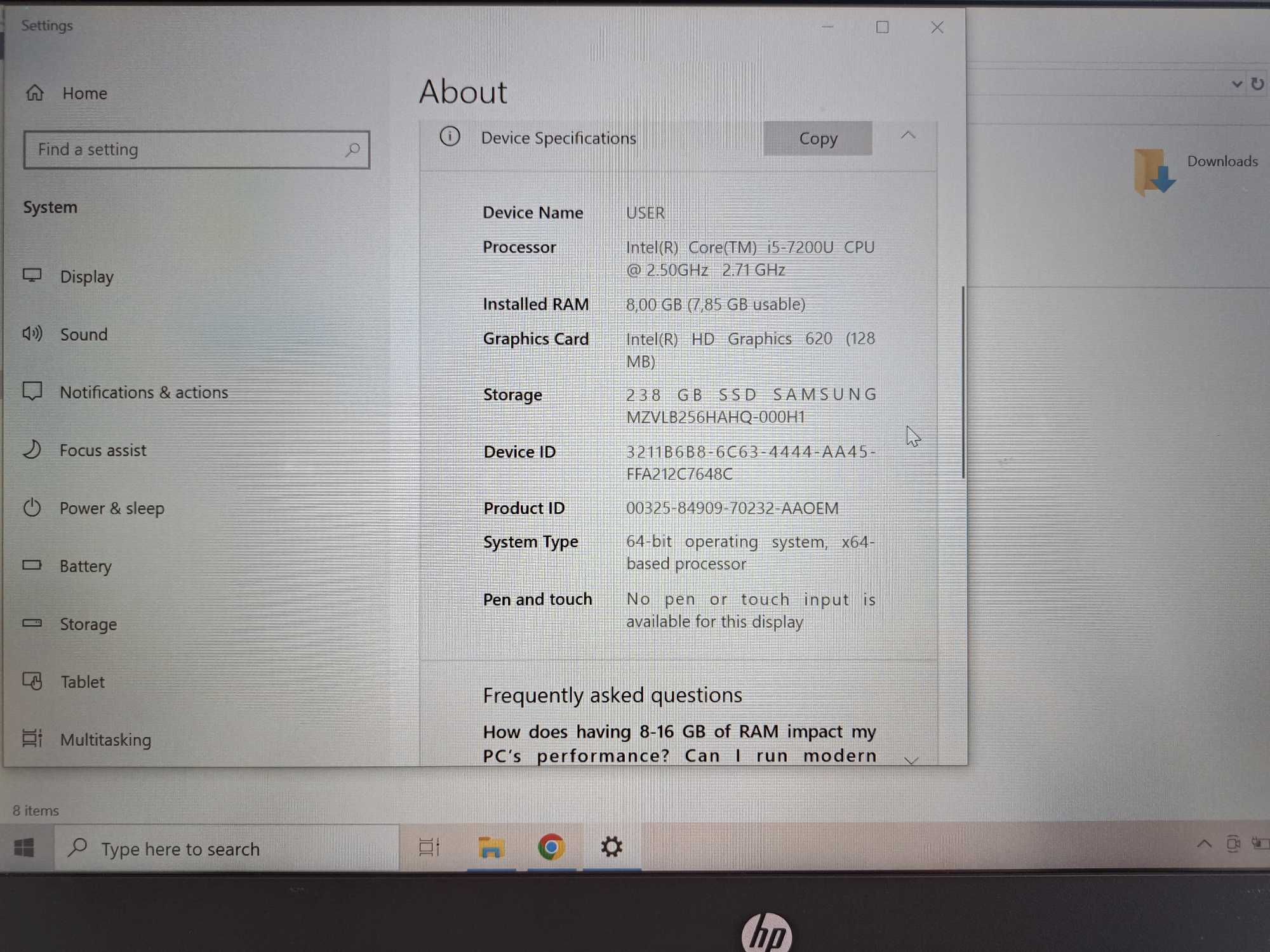 Лаптоп HP Probook 640 G4