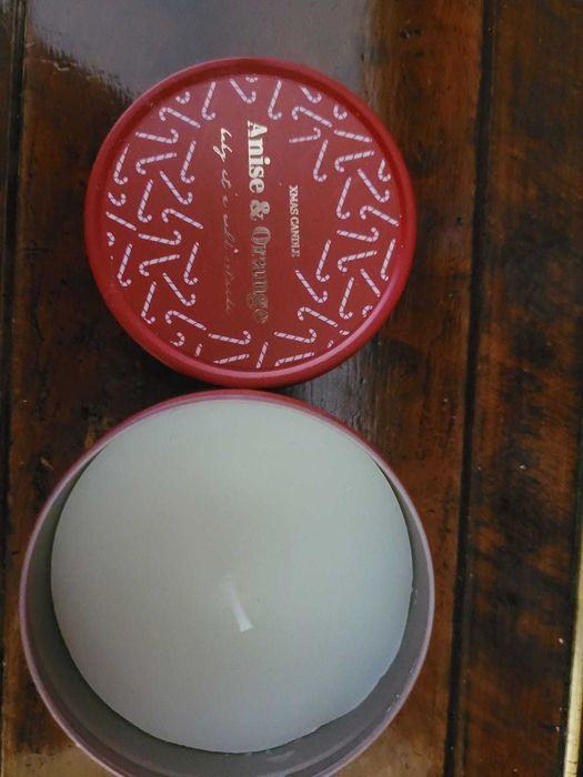 lumanare cu anason si portocala